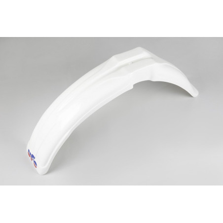 Guardabarros delantero universal UFO cross-enduro blanco ME08007-W
