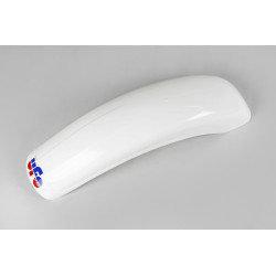 Guardabarros trasero cross mediana 80cc-125cc-250cc (1975-1983)oem TM (1978-1981) Color Blanco