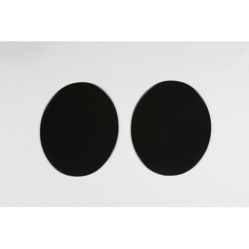 Portanúmeros universal UFO 2 pcs- (desde 1970) negro ME08048-K