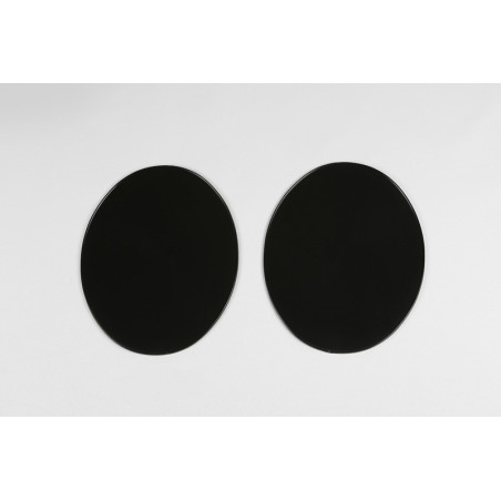 Portanúmeros universal UFO 2 pcs- (desde 1970) negro ME08048-K