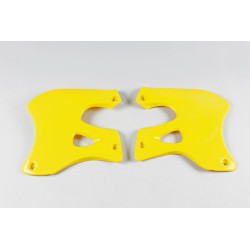 Paneles laterales de radiador UFO amarillo - Suzuki RM125/250
