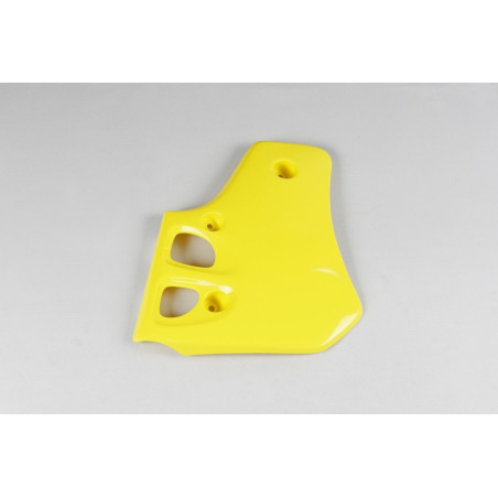 Plásticos laterales de radiador UFO Suzuki amarillo SU03962-101