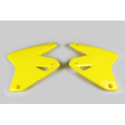 Plásticos laterales de radiador UFO Suzuki amarillo SU03978-102