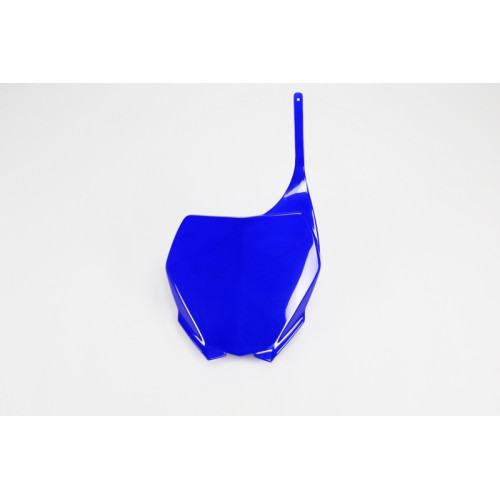 Portanúmeros delantero UFO Yamaha azul YA03880-089