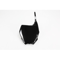 Portanúmeros delantero UFO YZ 125-250 2006-2016 Negro YA03880-001