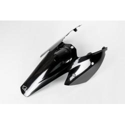Paneles laterales traseros UFO KTM negro KT03076-001