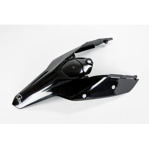 Guardabarros trasero con paneles laterales UFO KTM negro KT03094-001
