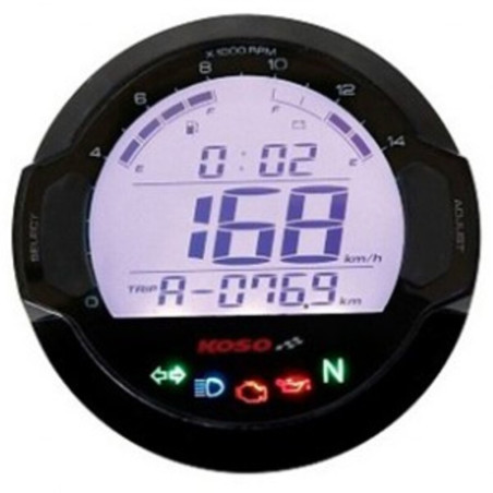Marcador circular KOSO D64 DL-03S negro BB642W20