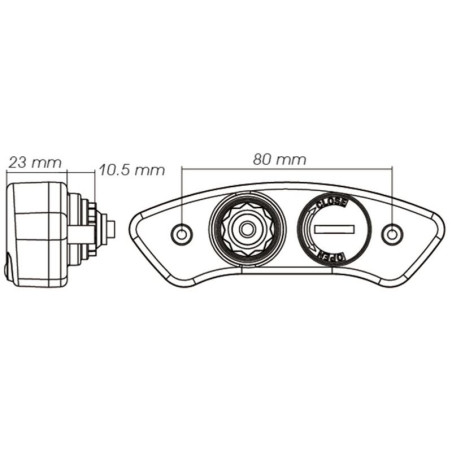 Marcador universal KOSO DB EX-02 BA048001