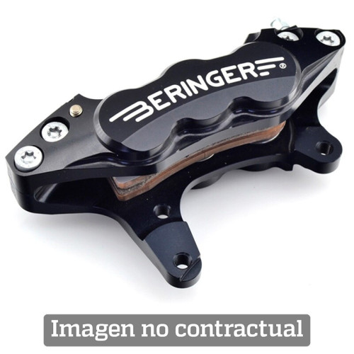 Pinza de freno de 4 pistones Axial Derecha. Color ORO. (4H02G)