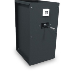 Módulo fijo M8 con manguera de aire de 10m y enchufe eléctrico para banco de trabajo Bike-Lift