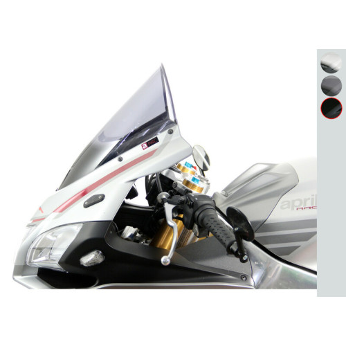 Pantalla MRA Racing, aprilia RSV4 RR-RF, negro
