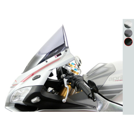 Pantalla MRA Racing, aprilia RSV4 RR-RF, negro