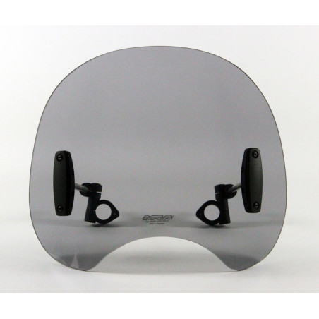 Pantalla corta MRA Roadshield RO, ahumado, longitud 38 cm, altura 31,5 cm