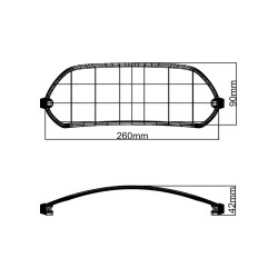 Spoiler X-creen MRA Sport universal, transparente 2