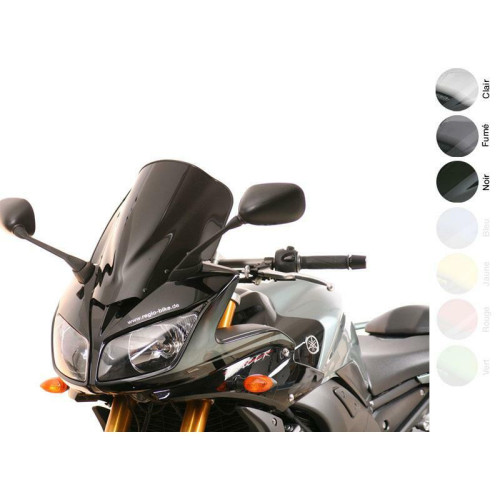 Pantalla MRA Racing Yamaha FZ1 N/ FZ1 Fazer 06-11, negro