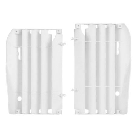 Aletines de radiador POLISPORT Honda Blanco 8456300001