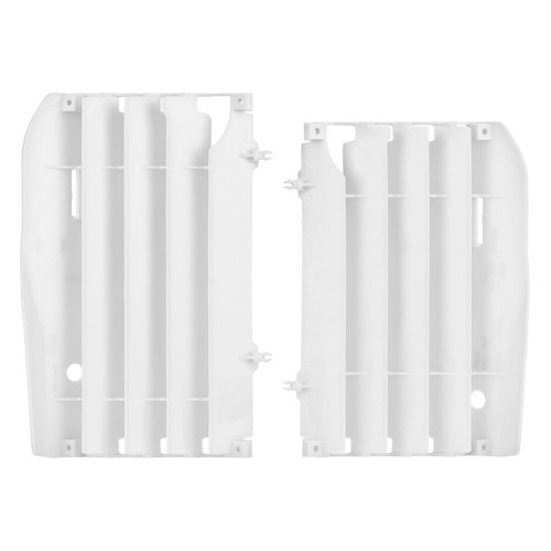 Aletines de radiador POLISPORT Honda Blanco 8456400001