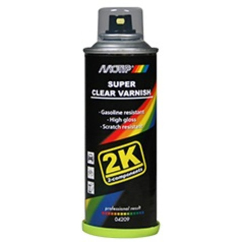 Barniz 2k MOTIP spray Super transparente 160ML