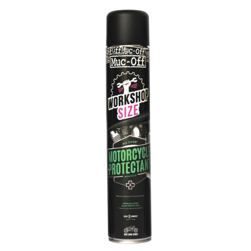 Spray protector con PTFE (teflón) MUC-OFF Motorcycle Protectant para taller - Spray 750ml
