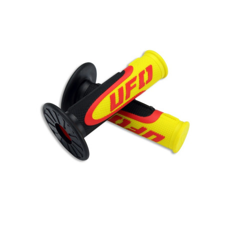 Puños UFO cross / enduro Axiom amarillo MA01825-102
