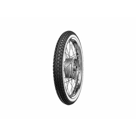Neumático CONTINENTAL KKS 10 RF WW Banda Blanca 2.50-19 M/C 45J TT