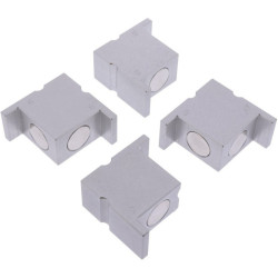 Set mordazas YSS para pistón con eje de 8x25mm