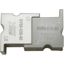 Set mordazas YSS para pistón con eje de 10-12x25mm