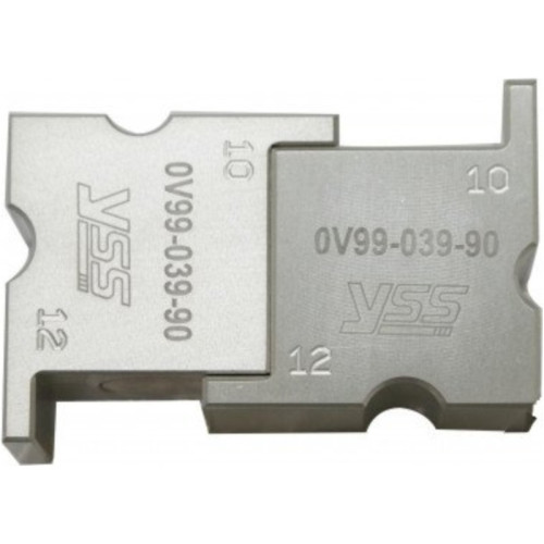 Set mordazas YSS para pistón con eje de 10-12x25mm