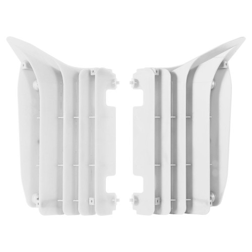 Aletines de radiador POLISPORT Yamaha blanco 8985500002