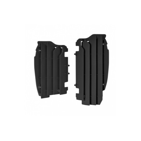 Aletines de radiador POLISPORT Kawasaki negro 8457800001