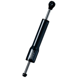 Cilindro amortiguador de dirección Bitubo color Negro L.332mm