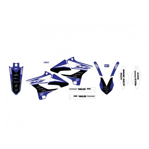 Kit adhesivos Blackbird Replica Factory Racing 19 YZ125/250 15-19