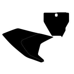 Kit adhesivos portanúmeros Blackbird HVA TC/FC 19 standard/negro