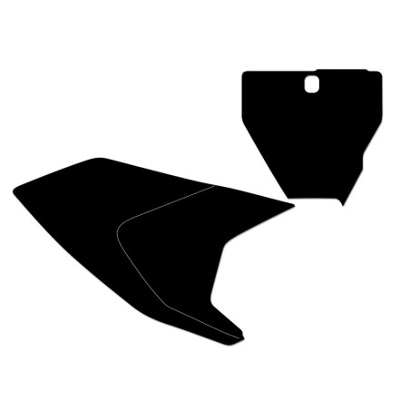 Kit adhesivos portanúmeros Blackbird HVA TC/FC 19 standard/negro