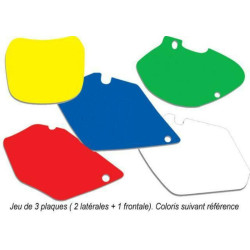Kit adhesivos portanúmeros Blackbird HVA TC/FC 19 standard/blanco