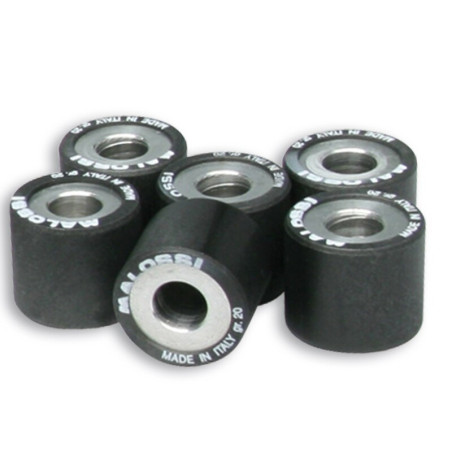 Rodillos de variador MALOSSI 25x22,2mm 20gr - 6 pcs