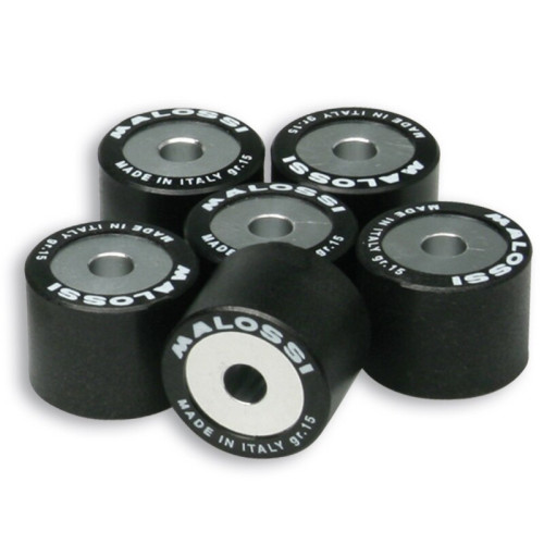 Rodillos de variador MALOSSI 23x18mm 18gr - 6 pcs