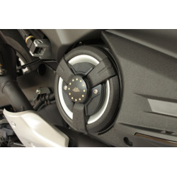 Tapas del motor GILLES, negro / dorado 2