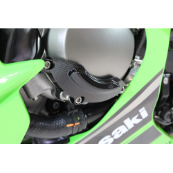 Protector de la tapa del motor GILLES (lado izquierdo), negro 2
