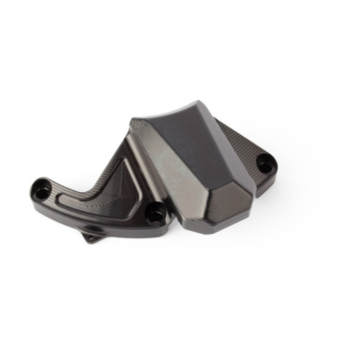 Protector de la tapa del motor GILLES (lado derecho), negro
