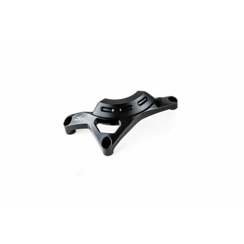 Protector de la tapa del motor GILLES (lado izquierdo), negro