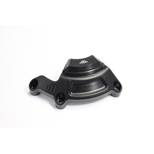 Protector de la tapa del motor GILLES (lado izquierdo), negro