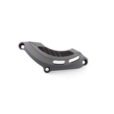 Protector de la tapa del motor GILLES (lado izquierdo), negro