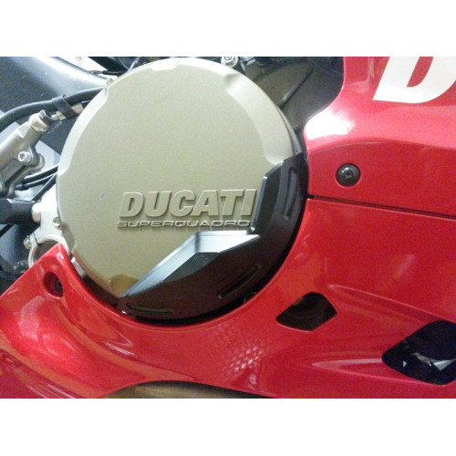Protector de la tapa del motor GILLES (lado derecho), negro