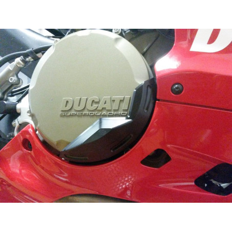 Protector de la tapa del motor GILLES (lado derecho), negro