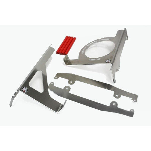 Protectores de radiador AXP aluminio/rojo Beta RR250/300