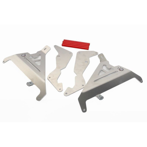 Protector de radiador AXP aluminio rojo Honda CRF250R/250RX