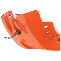 Cubrecarter Polisport Fortress KTM/Husqvarna 4T Pds EXC-F SX-F250/350 FC 250/350 Naranja 2