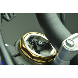 Purgadores de horquilla SCAR para horquillas KYB/Showa Forks M5x0,8mm - Negro 2
